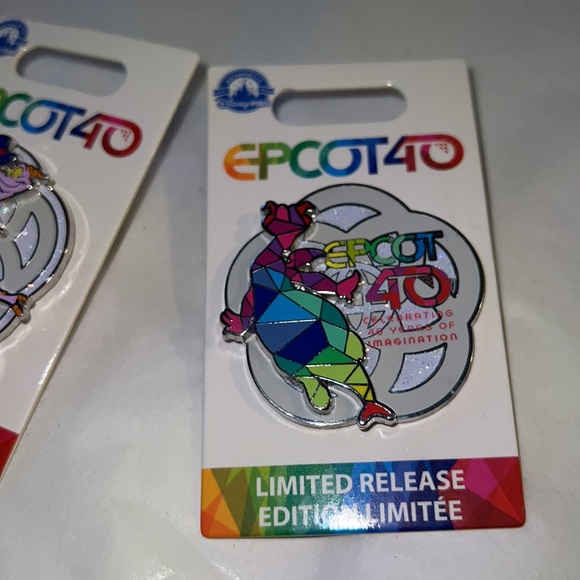(2) Disney EPCOT 40 Figment Pins - Picture 5 of 5